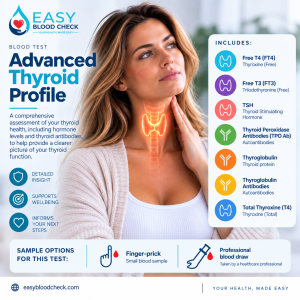 Advanced thyroid profile, blood test, F4, F3