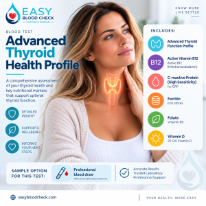 advanced thyroid health profile, vitmin D, vitamin12